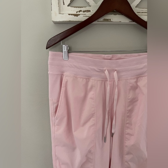 Lululemon Rare Dance Studio Lined Mid-Rise Joggers Strawberry Milkshake Size 10 - Picture 4 of 14